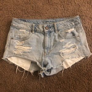 American Eagle Distressed Shorts